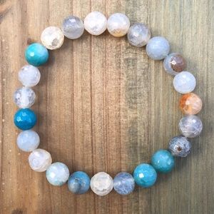 🌈 SOLD! Mixed Crystal Bead Bracelet
